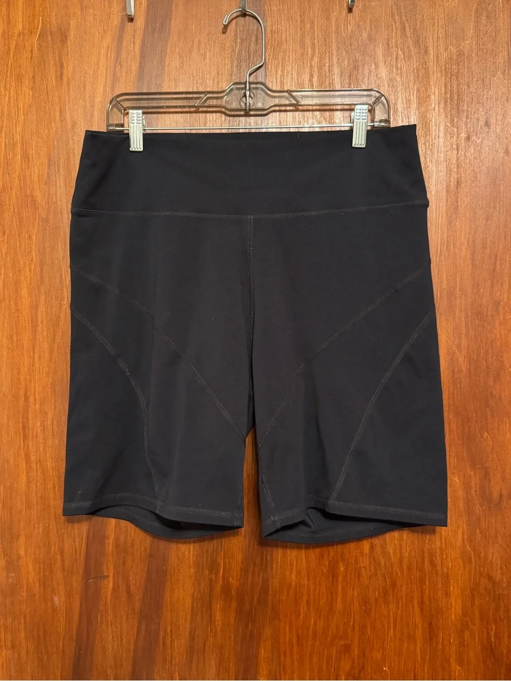 Women’s Plus Size Black Biker Athletic Shorts Size XXL